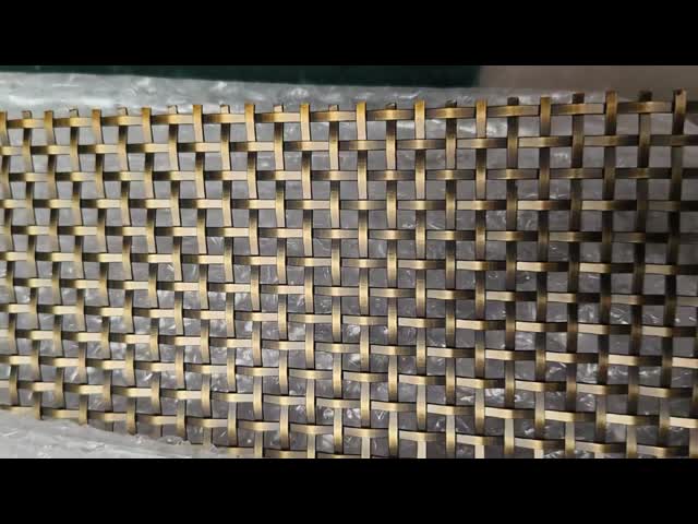 Stainless Steel 304 Decorative Wire Mesh For Curtain Wall