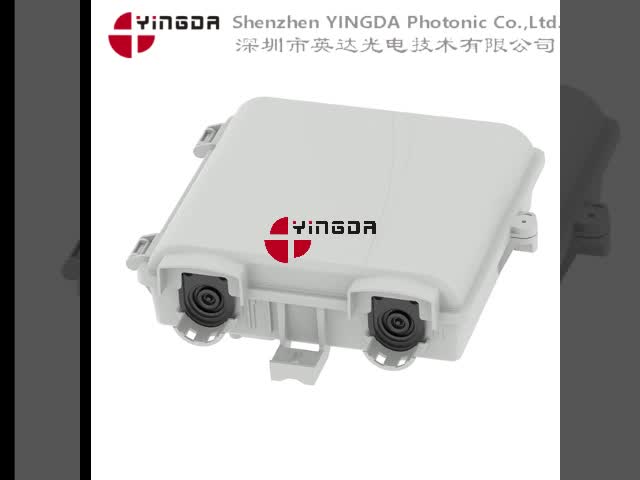 New Design FTTH 2 Port Fiber Termination Box IP65 FTTH Splitter Box  Support Storage Cable