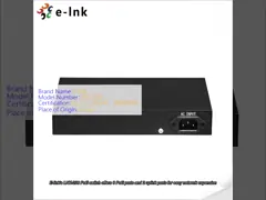 Commutateur Ethernet 8 ports 10/100/1000T 802.3at PoE + 1 port Uplink + 1 port Gigabit SFP