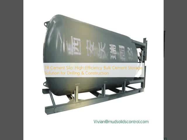 TR Cement Silo: High-Efficiency Bulk Cement Storage Solution for Drilling & Construction video