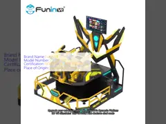 China VR FPS Arena Music Game standing Shooting  2 Players Virtual Reality arcade games for sale supplier