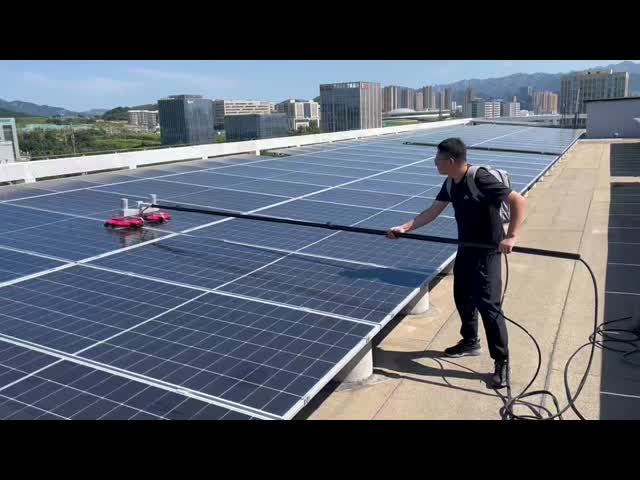 Nylon Yarn Solar Pressure Washer  4h Charging ~ 6h Charging Solar Panel Cleaning Central Coast
