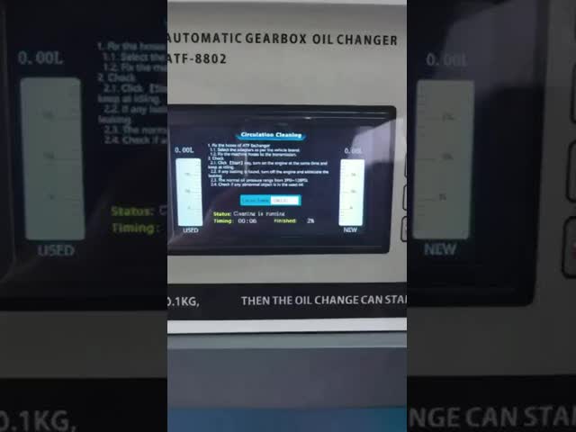 Fully Automatic Transmission Oil Changing And Cleaning Machine for Automobiles