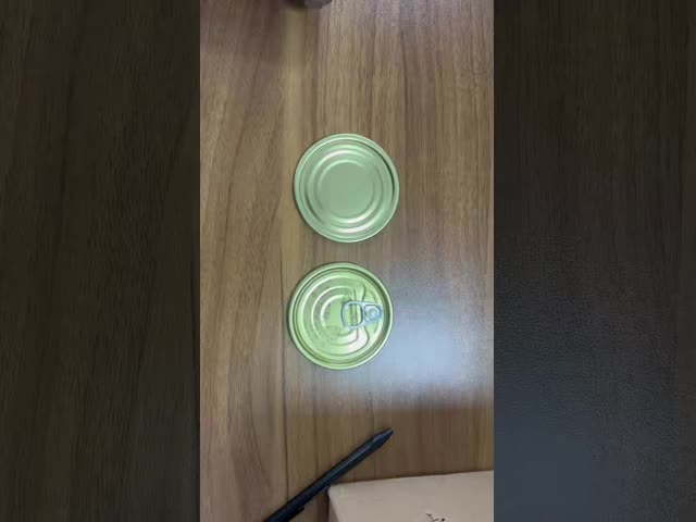 202 52.3 Tin Easy Open End Can Lid with White Color for Food Packaging