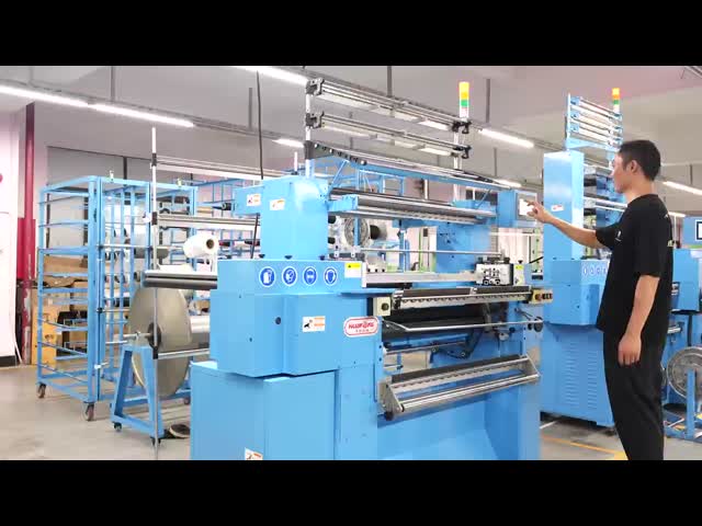 Servo Motor As the Core of Medical Bandage Gauze Mesh Elastic Band Knitting Crochet Lace Machine