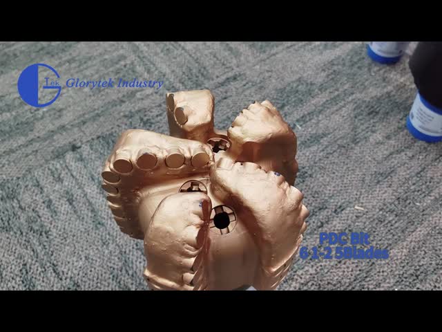 6 1/2'' 5wing Hardfacing Drilling Bits Replaceable Nozzle For Oil Well Drilling