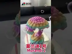 Iboss High Quality 1.75mm Morandi Rainbow 3D Filament 1kg  PLA+ Filament Decorative Rainbow 3D Printing Filament