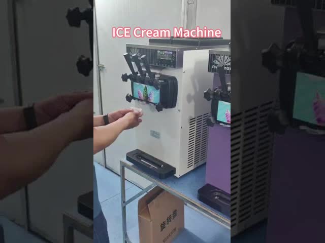 15-20L/H 304/316 Stainless Steel Ice Cream Making Machine 3 Flavor