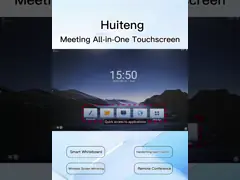 China Android System 27 Inch 360 Rotation Screen Floor Stand Conference Advertising Machine supplier