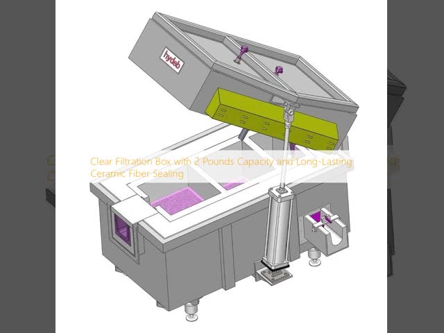 5 T/H Filtration Flow Ceramic Fiber Sealing Aluminum Liquid Filtration