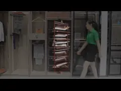 Wardrobe Rotating Vertical Cabinet Shoes Rack Basket