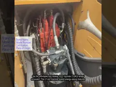 Professional Second-Hand Excavator Hyundai Original Hyundai 210W-9 Wheel Excavator 21tons Affordable