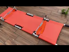 High Quality Aluminum Alloy Two Fold Stretcher