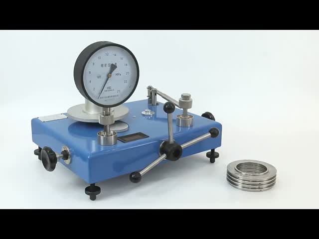 JY60 Piston Dead Weight Tester: High-Accuracy Pressure Calibration with Tungsten Carbide Core