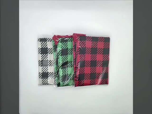 Personalized Reusable Christmas Bags Candy Bags Custom Santa Sacks Sublimation Drawstring Christmas Bags