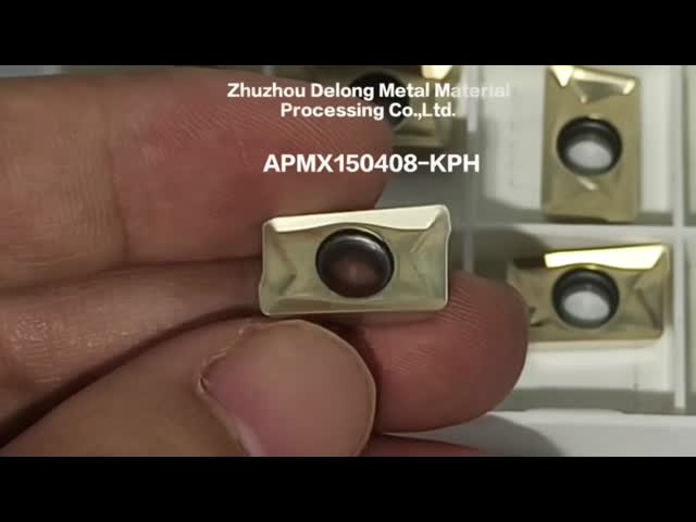 Tungsten Carbide CNC Milling Inserts APMX150408-KPH for Stainless Steel