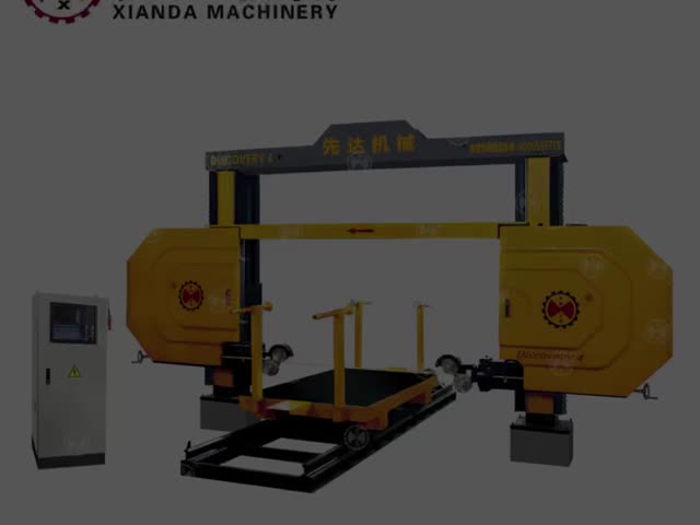 Xianda Discovery CNC Diamond Quarry Wire Saw Stone Cutting Machine Stone Mining video