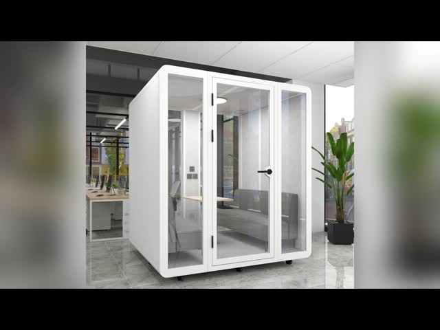 Soundproof Home Office Pod Modular Fully Enclosed Meeting Room Pods