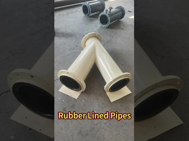 Rubber lined pipes Rubber Lined Steel Pipes Rubber Lined Pipes and Fittings Rubber Lined Steel Pipe - Fabricated Rubber Pipe Solutions