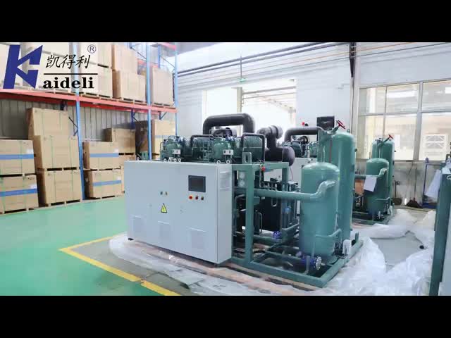 semi-hermetic screw condensing unit