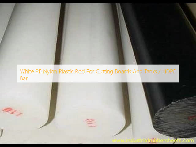 100% Virgin HDPE Rod with OD10-400mm and Length 1-2m for Industrial Applications
