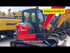 Small Machine Imported From Japan 165 With Low Price and Good Quality Kubota KX165-5