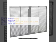 Highly P3.9-7.8 transparent LED screen for indoor and outdoor events