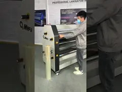 1600mm Hot Roll Laminator Precision Heat Lamination Machine With 0 - 120°C Temperature Range