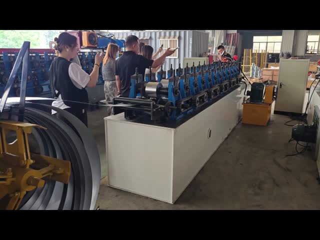 High Speed Non Stop 25m/min Drywall Stud And Track Roll Forming Machine