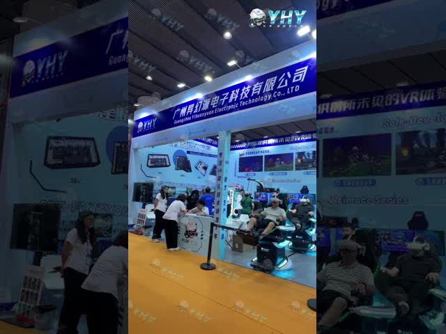 YHY VR Arcade Game Machines 9d Vr Cinema Game Machine With 2 Players