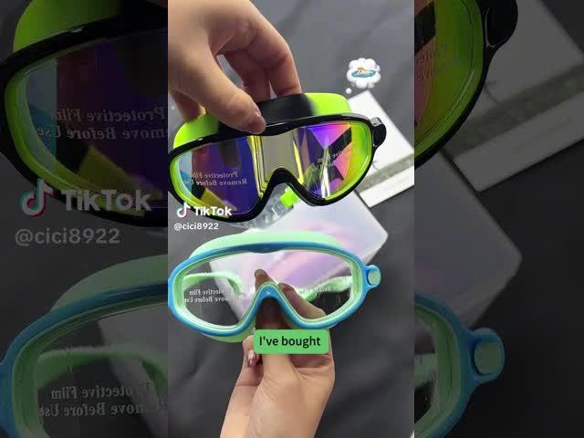 New men's and women's custom-made ODM/OEM swimming glasses - Adult high-definition large-frame silicone anti-fog swimming glasses - Waterproof protective goggles