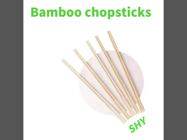Eco-Friendly Disposable Tensoge Bamboo Chopsticks Takeout Takeaway for Restaurant Hotel