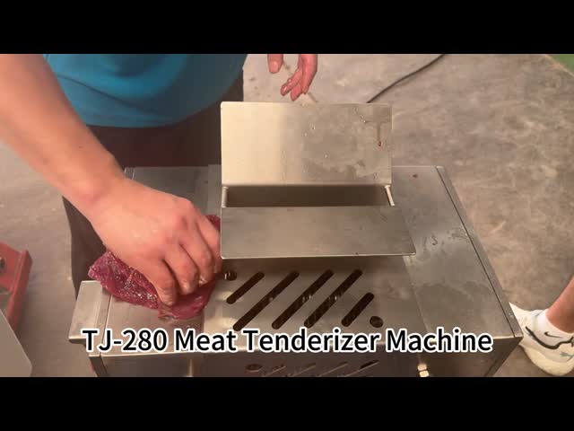 Electric Meat Tendering Machine 220V 380V Voltage Pork Beef Steak Tenderized