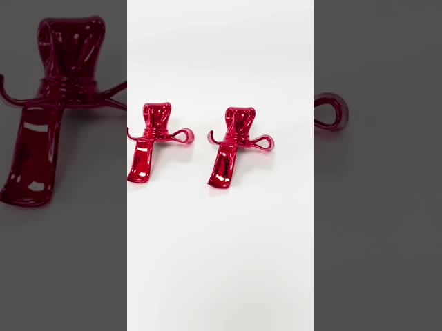 Bow Shape Plastic Perfume Bottle Cap 15mm Press Pump Top