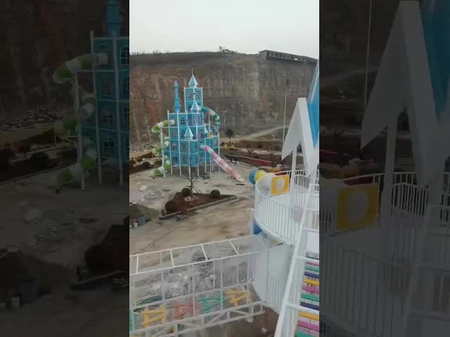 Mini Trampoline Outdoor Park Equipments small Playground