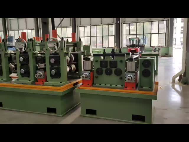 ERW Pipe Mill Making Machine with Motor & PLC 45kw Power for Pipe Production Line Carbon Steel 60-140mm Round Pipe Tube Mill Machine 