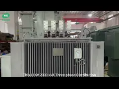 2000Kva 三相電源配送トランスフォーマーオイル浸水