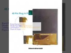 China 3.5  inch high resolution tft display 720*1280  dots MIPI interface driving IC ST7703 supplier