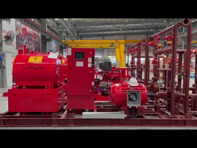 250GPM Electric Motor Driven Fire Pump the Perfect Combination of and Performance