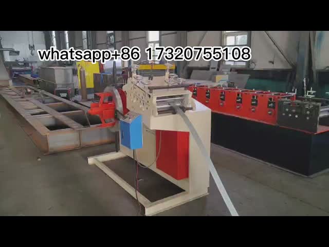 Fast Speed Light Steel L Wall Angle Corner Bead Roll Forming Machine