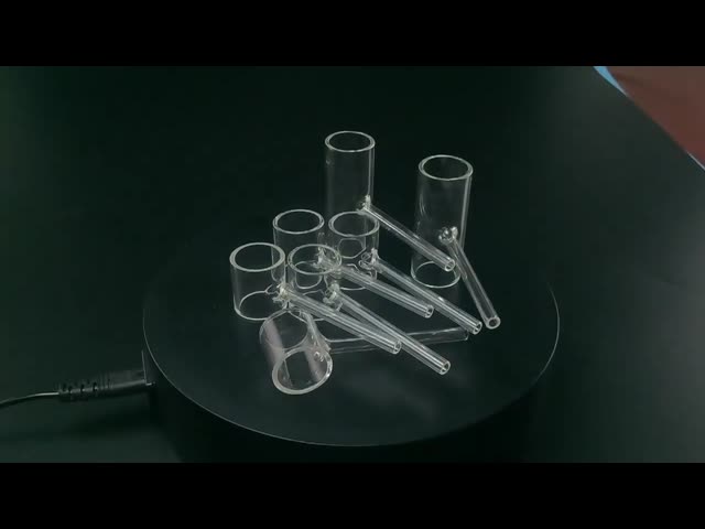 Wholesale Clear Quartz Glass Tee Pipe