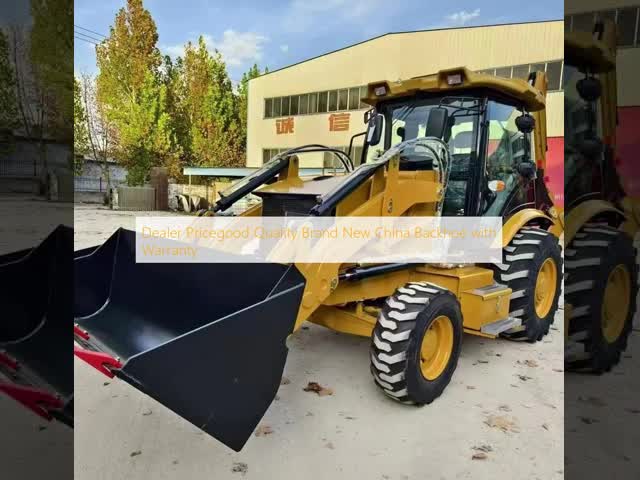 Dealer Pricegood Quality Brand New China Backhoe with Warranty