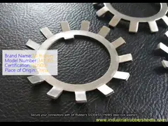 SS304 SS316 MS Steel Lock Washer with External Teeth Serrated in MB01-MB20 Sizes Packed in Cartons