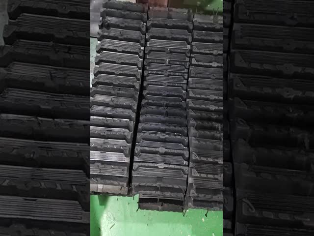 Rubber Material Small Robot Tracks Wide 118mm With Wheels High Performance