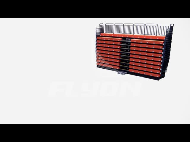 Customized Aluminum Retractable Bleacher Seating