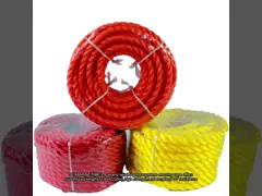 China 3 Strand Pp Polypropylene Rope Twisted Marine Mooring Rope Floating Fishing Rope supplier