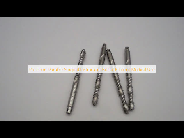 Precision Stainless Steel Surgical Drill Bit Corrosion Resistant For Medical