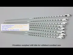 Precision Stainless Steel Surgical Drill Bit Corrosion Resistant For Medical