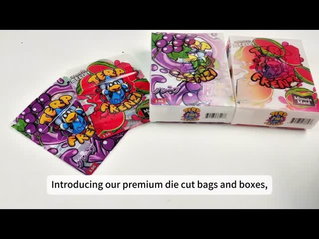 Custom 3.5g Childproof Mylar Bag for Snack Packaging