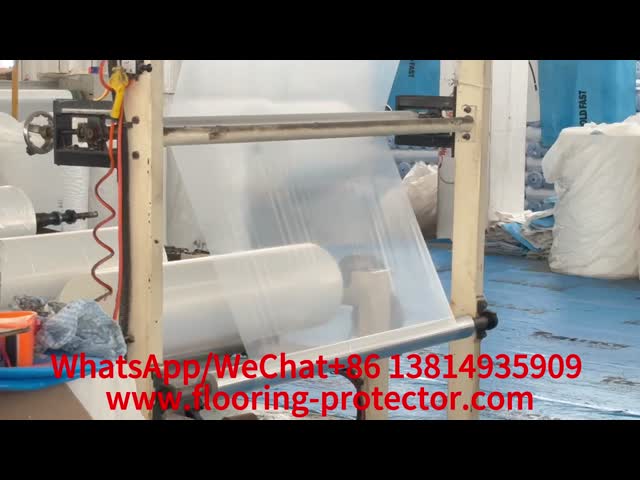 Temporary Self Adhesive Flooring Protection Pad For Surface Protection On Construction Site